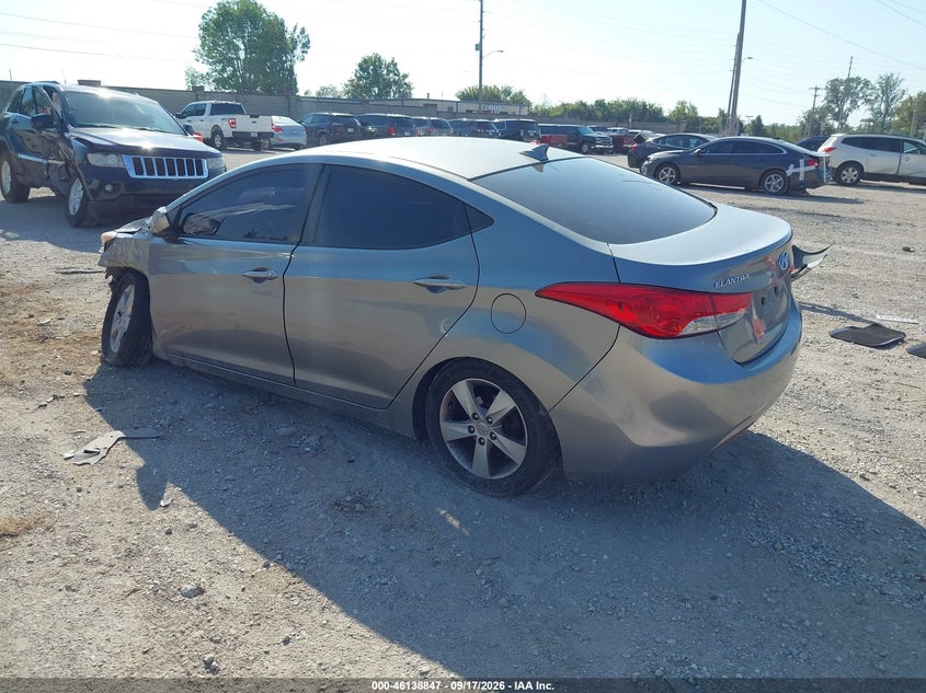 Vin: kmhdh4ae6cu314174, lot: 46638581, hyundai elantra gls (ulsan plant) 20123