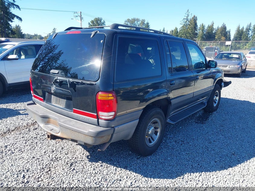 MERCURY MOUNTAINEER 1998 VIN 4M2ZU55P7WUJ50391