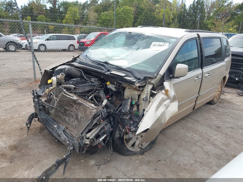 Vin: 2c4rc1bg0gr149216, lot: 46638591, chrysler town & country touring 20162