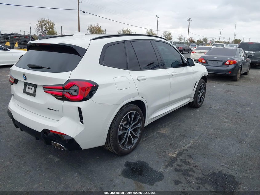 Vin: 5ux53dp04p9p09805, lot: 46638624, bmw x3 xdrive30i 20234