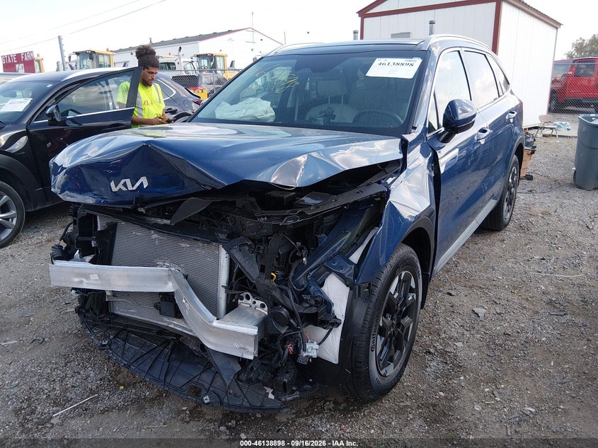 Vin: 5xyrl4jc7tg479854, lot: 46638632, kia sorento s 20262