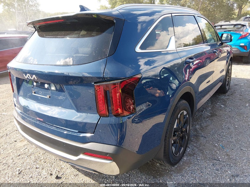Vin: 5xyrl4jc7tg479854, lot: 46638632, kia sorento s 20264