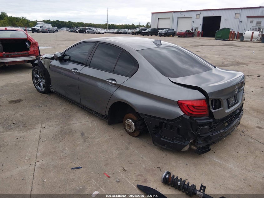 Vin: wbafr9c51dd226538, lot: 46638636, bmw 550i 20133