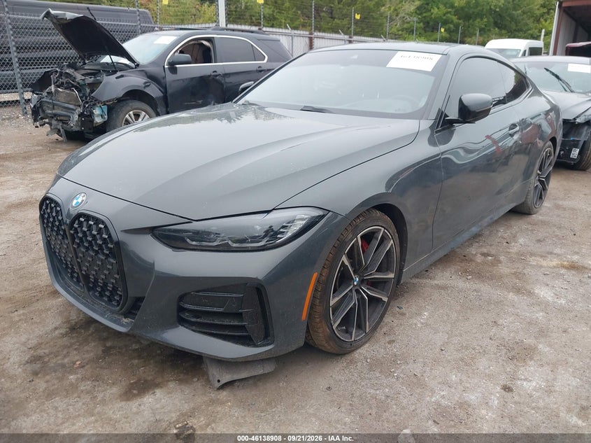 Vin: wba13ar08ncl05740, lot: 46638642, bmw m440i xdrive 20222