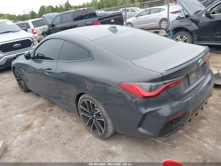 Vin: wba13ar08ncl05740, lot: 46638642, bmw m440i xdrive 20223