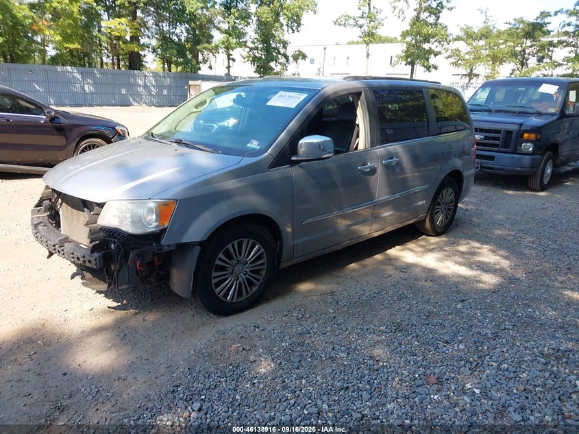 Vin: 2c4rc1cg8er237698, lot: 46638650, chrysler town & country touring-l 20142