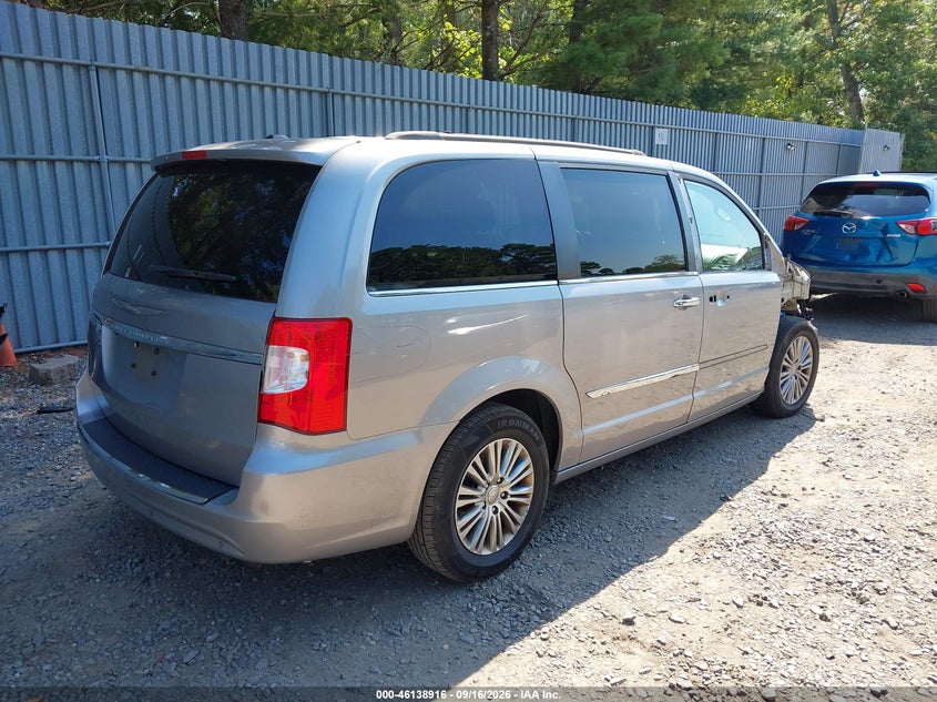 Vin: 2c4rc1cg8er237698, lot: 46638650, chrysler town & country touring-l 20144