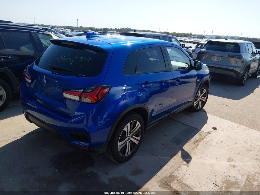 Vin: ja4aruauxtu019018, lot: 46638652, mitsubishi outlander sport 2.0 es/2.0 le/2.0 ralliart/2.0 s/2.0 se/2.0 trail edition 20264
