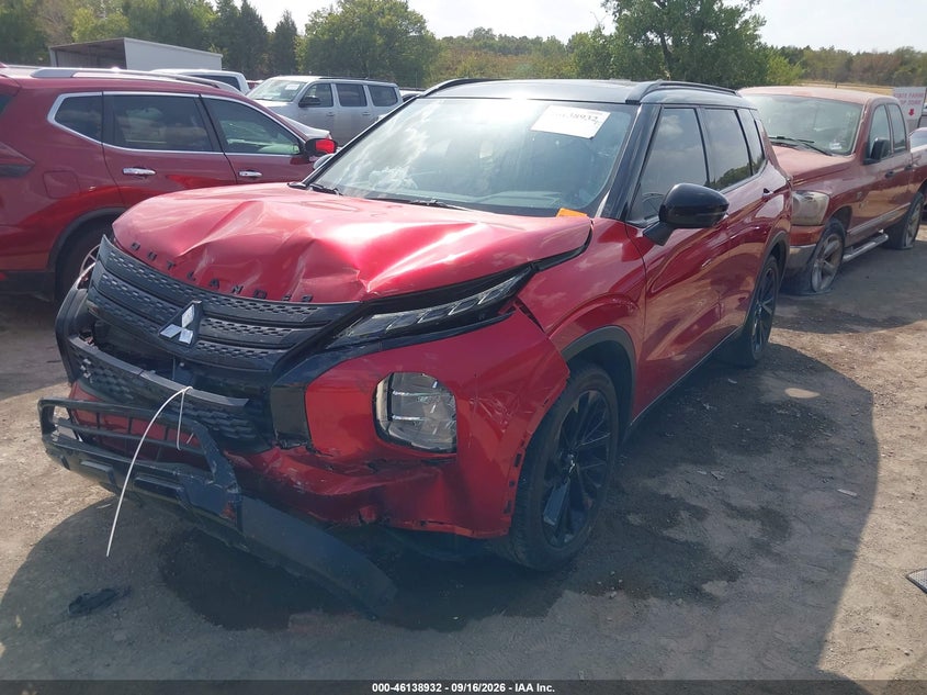 Vin: ja4j3wa81rz080270, lot: 46638666, mitsubishi outlander sel 2.5 2wd/sel black edition 2wd 20242