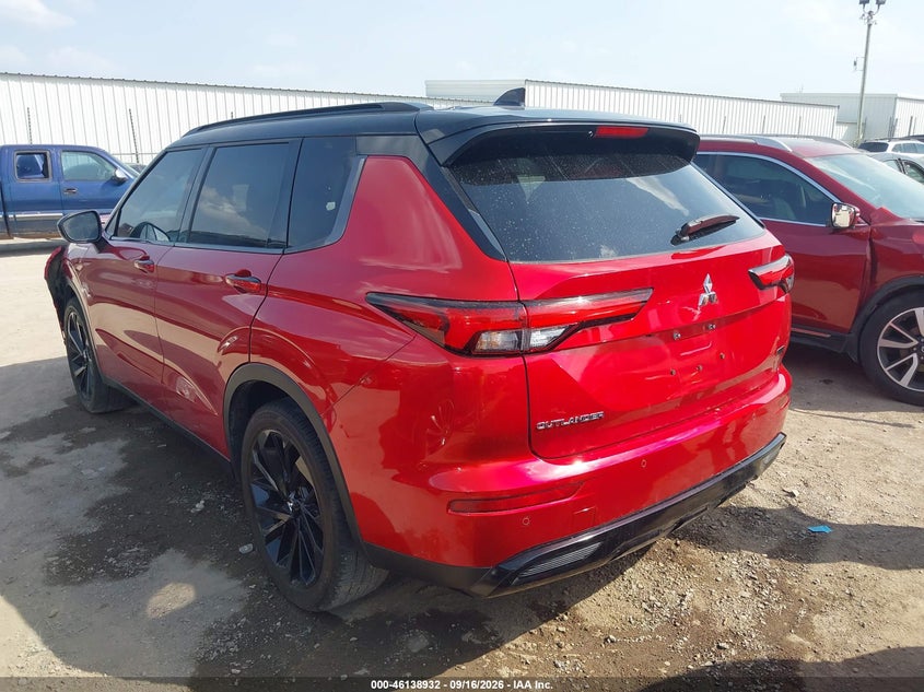 Vin: ja4j3wa81rz080270, lot: 46638666, mitsubishi outlander sel 2.5 2wd/sel black edition 2wd 20243