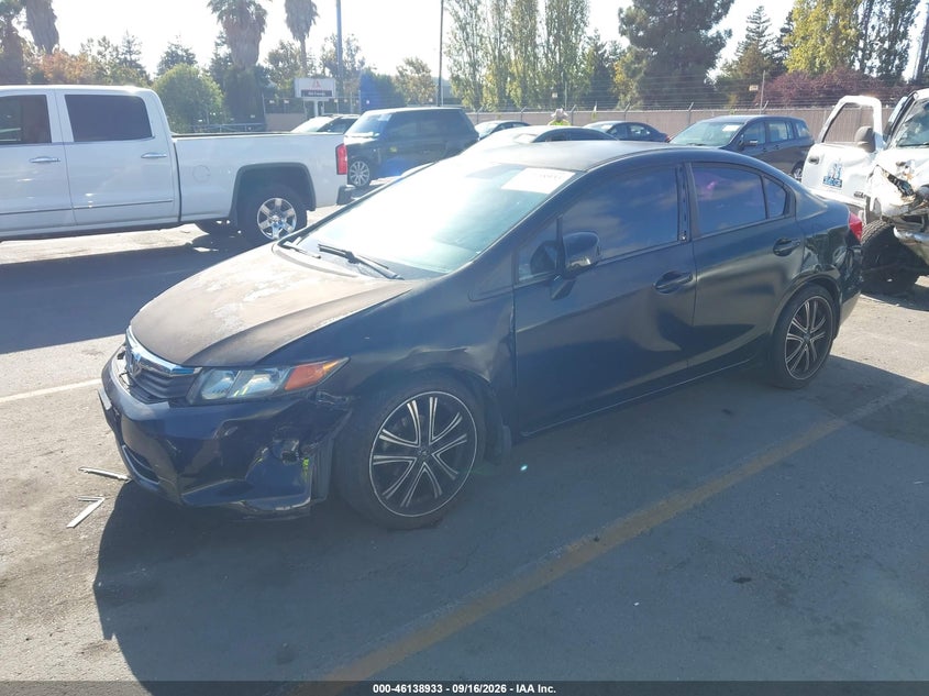 Vin: 2hgfb2f55ch590703, lot: 46638667, honda civic lx 20122