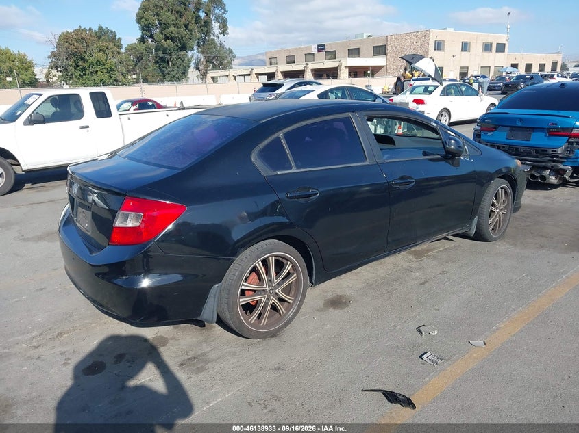 Vin: 2hgfb2f55ch590703, lot: 46638667, honda civic lx 20124