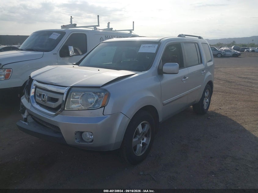 Vin: 5fnyf3h64bb037925, lot: 46638668, honda pilot ex-l 20112