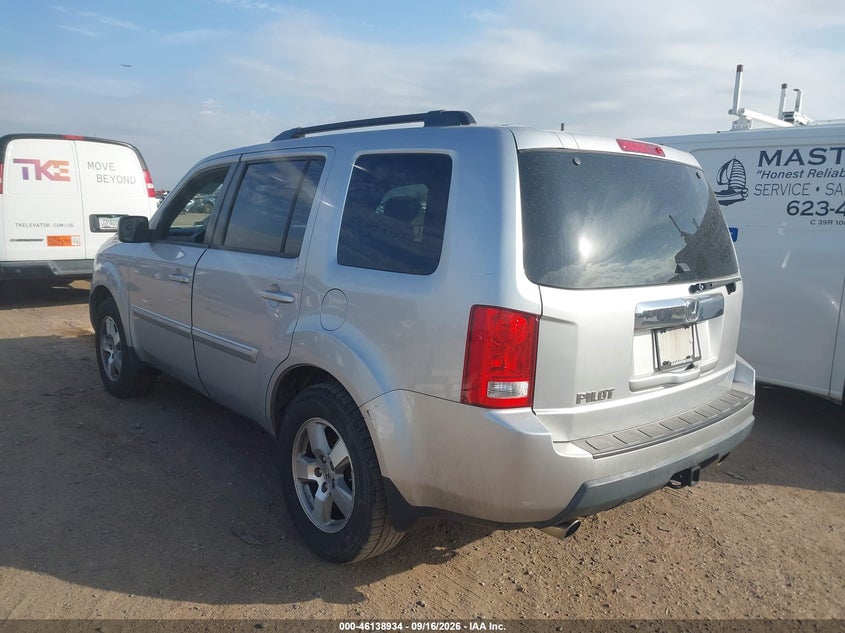 Vin: 5fnyf3h64bb037925, lot: 46638668, honda pilot ex-l 20113