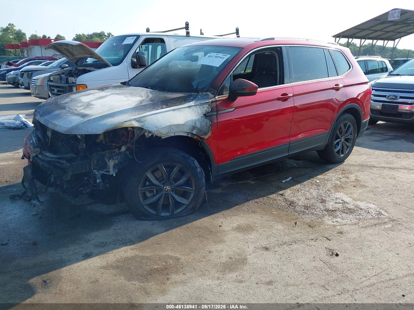 Vin: 3vv2b7ax9nm141887, lot: 46638675, volkswagen tiguan 2.0t se 20222