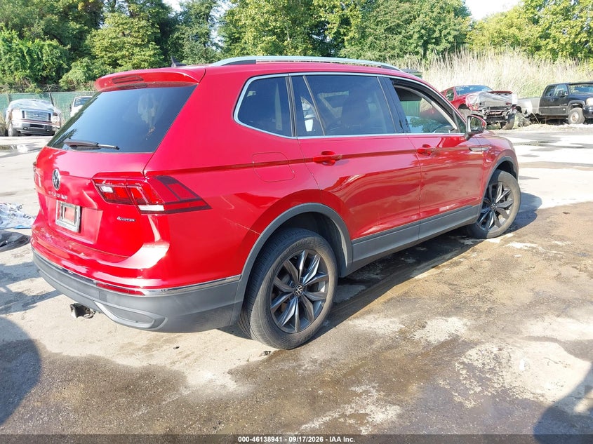 Vin: 3vv2b7ax9nm141887, lot: 46638675, volkswagen tiguan 2.0t se 20224