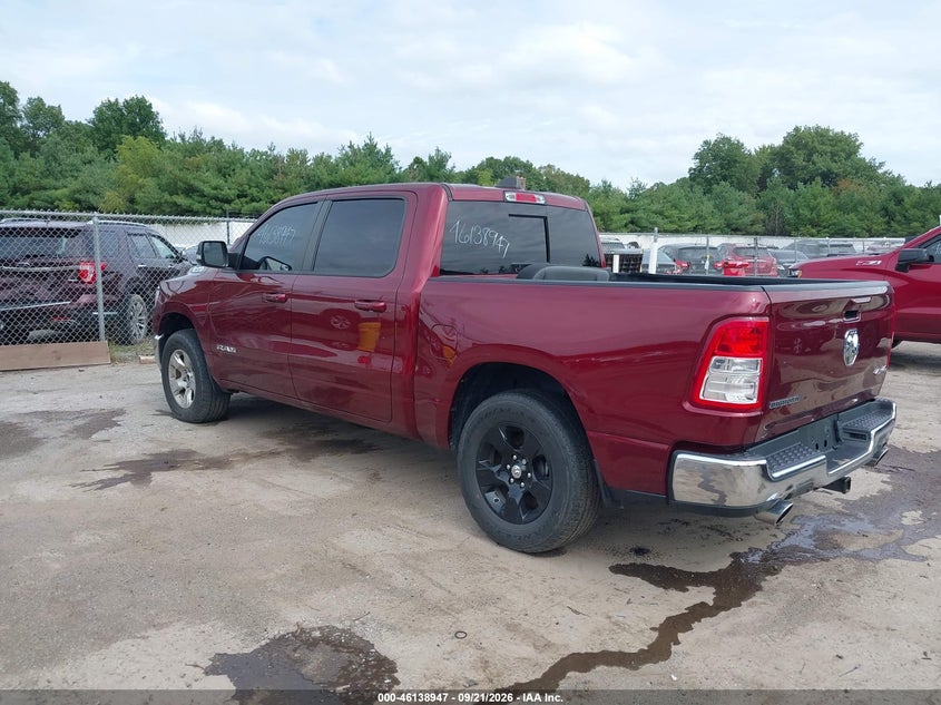 Vin: 1c6srfft3mn637466, lot: 46638681, ram 1500 big horn  4x4 5'7 box 20213