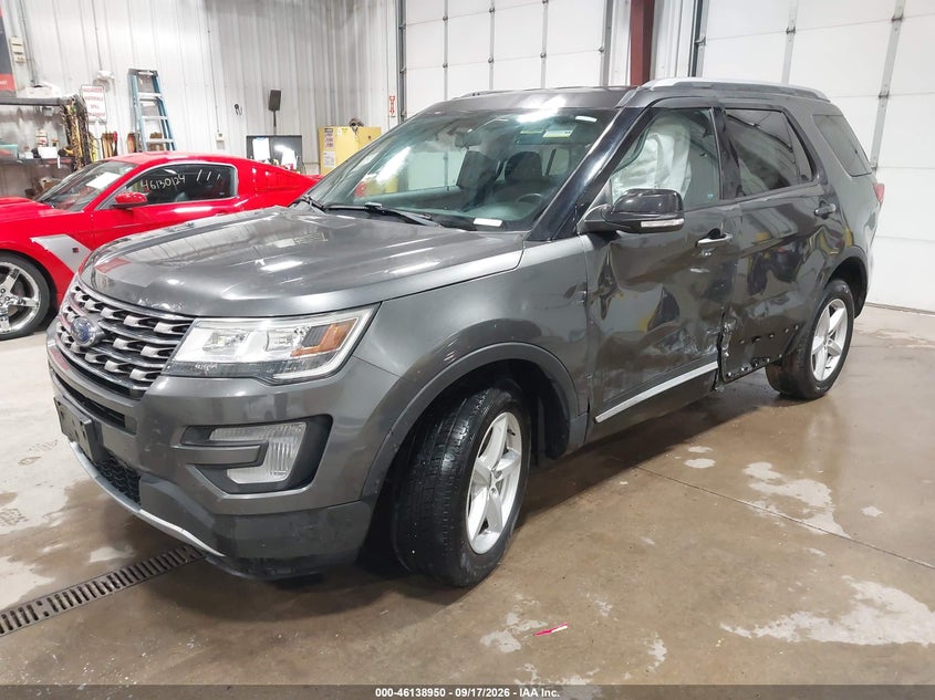 Vin: 1fm5k8d85hgb94134, lot: 46638684, ford explorer xlt 20172