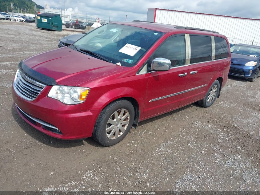 Vin: 2c4rc1bg1gr293745, lot: 46638688, chrysler town & country touring 20162