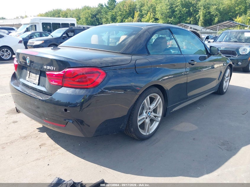 Vin: wba4z3c53kef31795, lot: 46638698, bmw 430i xdrive 20194