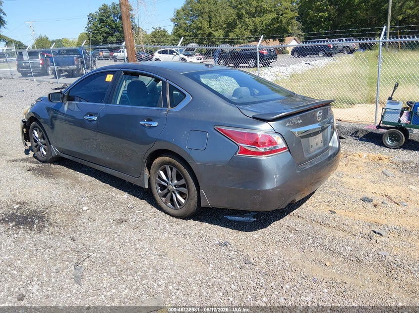 Vin: 1n4al3ap4fn342481, lot: 46638715, nissan altima 2.5 s 20153