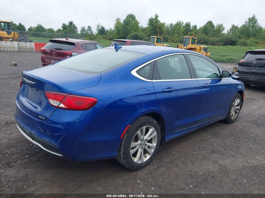 Vin: 1c3cccab7hn503050, lot: 46638717, chrysler 200 limited platinum 20174