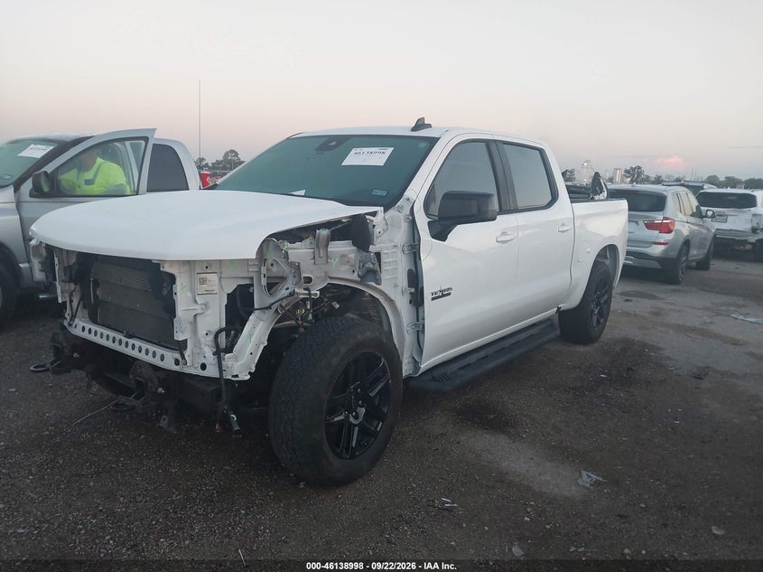 Vin: 2gcukeed4s1179588, lot: 46638732, chevrolet silverado 1500 4wd  short bed rst 20252