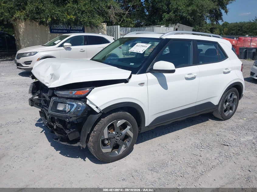 Vin: kmhrc8a33su377256, lot: 46638748, hyundai venue sel 20252