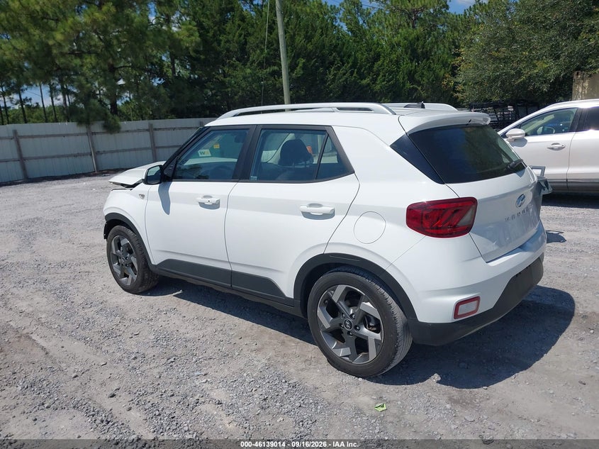Vin: kmhrc8a33su377256, lot: 46638748, hyundai venue sel 20253