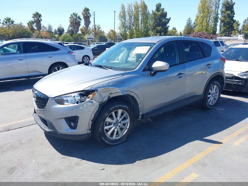 Vin: jm3ke2cy1e0411722, lot: 46638764, mazda cx-5 touring 20142