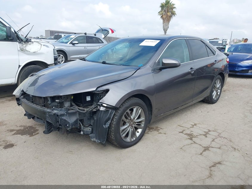 Vin: 4t1bf1fk9gu156803, lot: 46638788, toyota camry se 20162