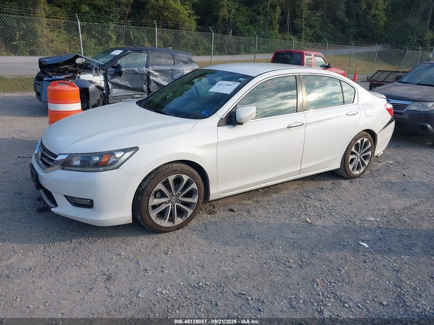 Vin: 1hgcr2f59ea088289, lot: 46638791, honda accord sport 20142