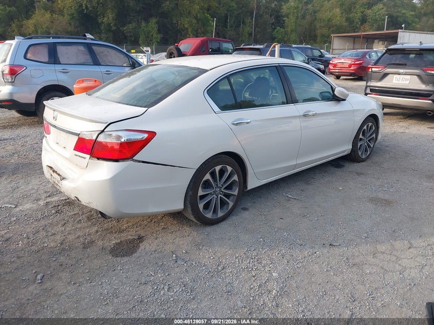 Vin: 1hgcr2f59ea088289, lot: 46638791, honda accord sport 20144
