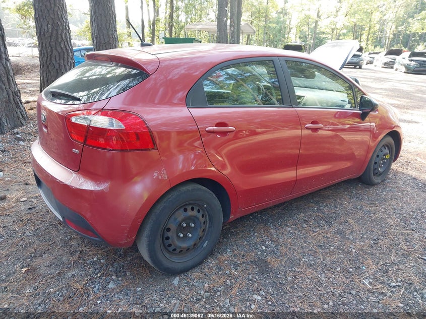 2013 KIA RIO auction photo 4