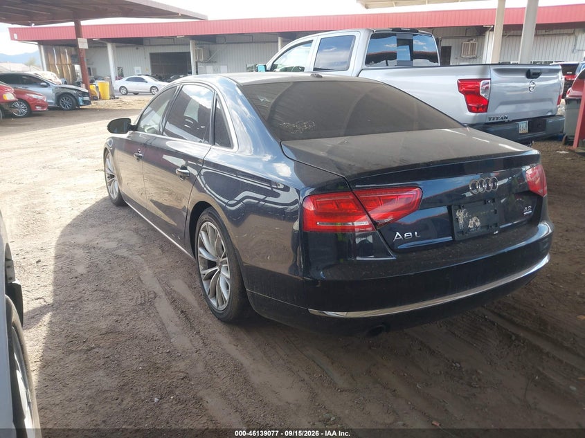 Vin: waurvafd6bn014268, lot: 46638811, audi a8 l 4.2 20113