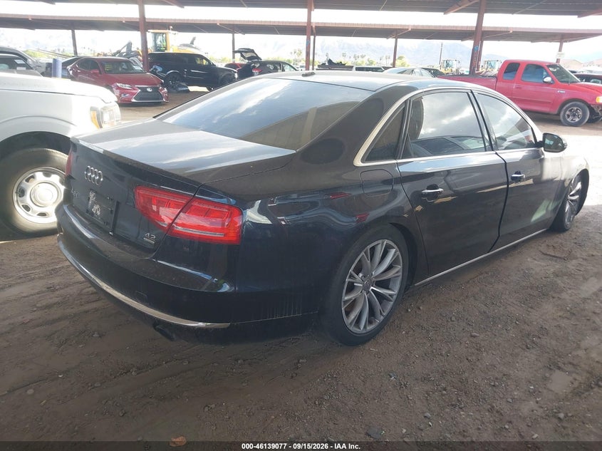 Vin: waurvafd6bn014268, lot: 46638811, audi a8 l 4.2 20114