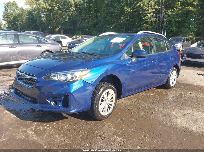 Vin: 4s3gtab60j3706074, lot: 46638814, subaru impreza premium 20182