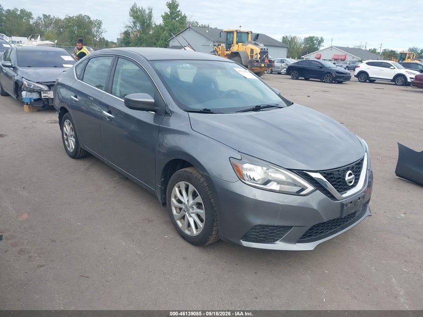 Vin: 3n1ab7ap8jl663357, lot: 46638819, nissan sentra sv 2018 img_1