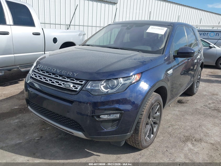 Vin: salcp2fx2kh803494, lot: 46638820, land rover discovery sport se 20192
