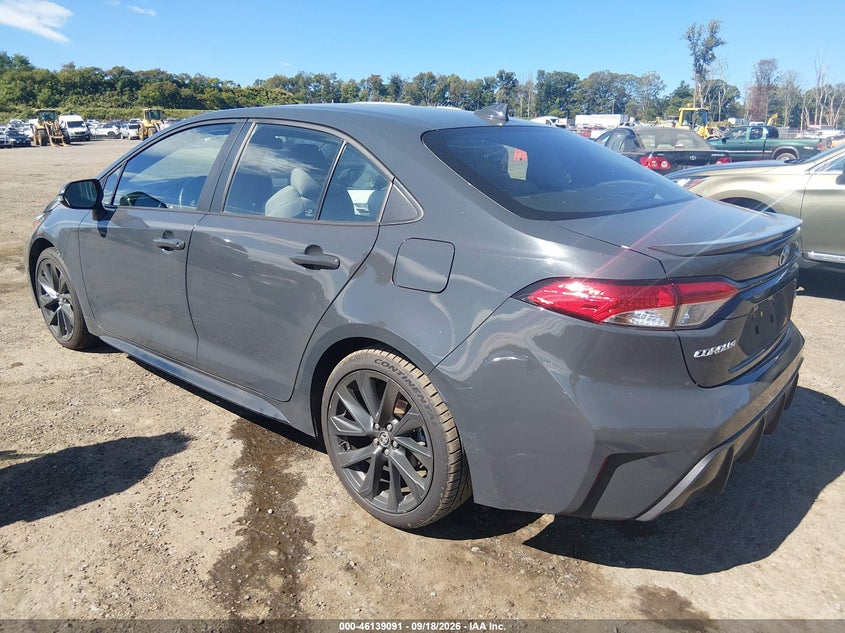 Vin: 5yfs4mce2pp163423, lot: 46638825, toyota corolla se 20233