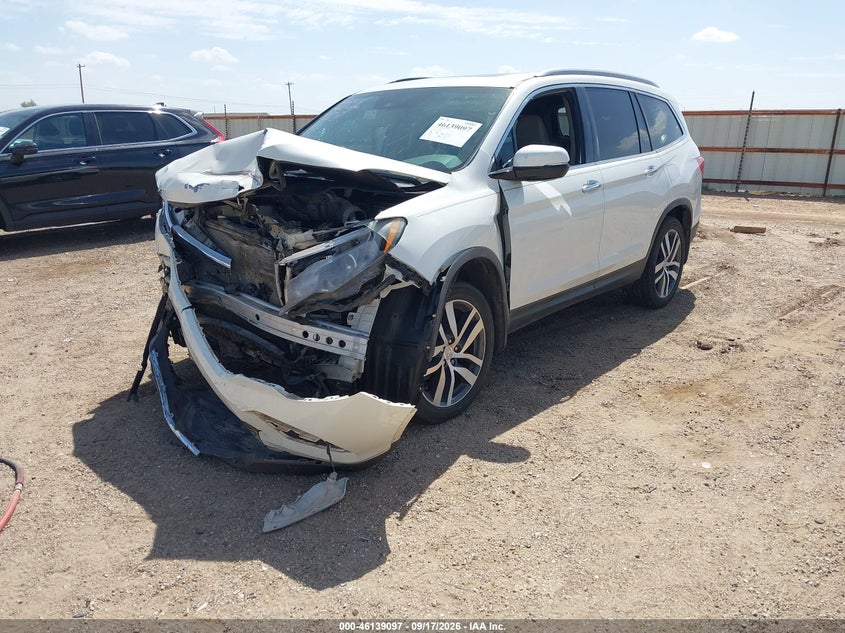 Vin: 5fnyf6h99hb042011, lot: 46638831, honda pilot touring 20172