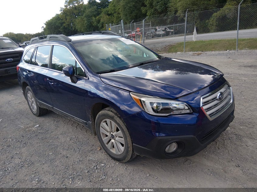 Vin: 4s4bsahcxh3314980, lot: 46638833, subaru outback 2.5i premium 2017 img_1