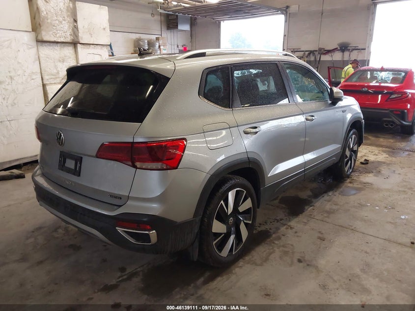 Vin: 3vv4x7b2xrm122316, lot: 46638844, volkswagen taos 1.5t sel 20244