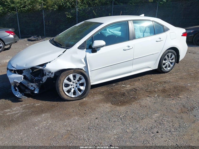 Vin: 5yfb4mde5tp419854, lot: 46638851, toyota corolla le 20262