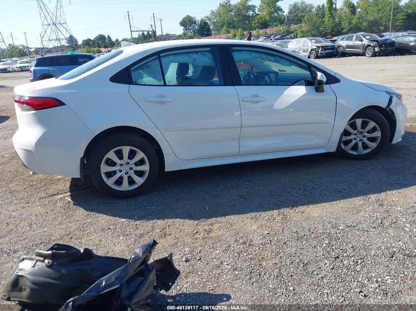Vin: 5yfb4mde5tp419854, lot: 46638851, toyota corolla le 20264