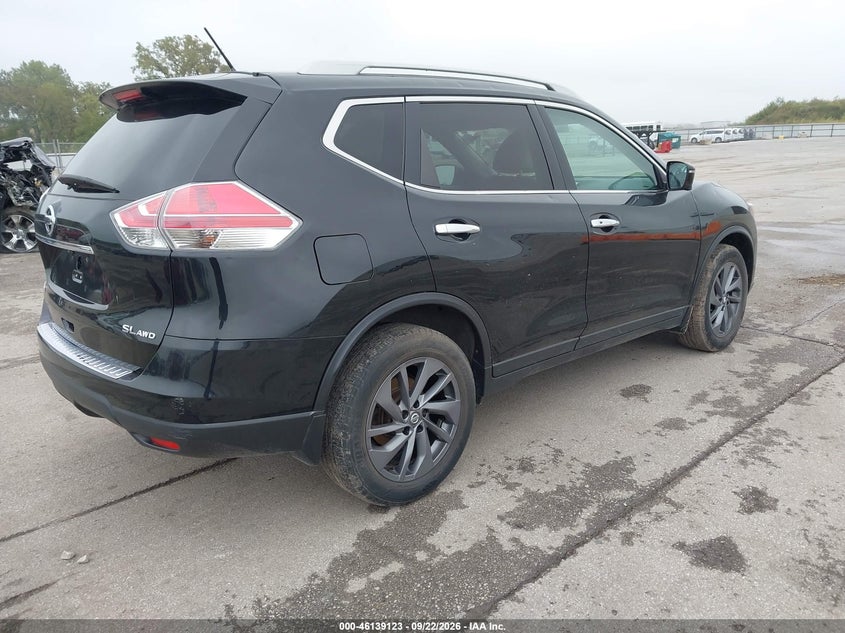 Vin: 5n1at2mv1gc806107, lot: 46638857, nissan rogue sl 20164