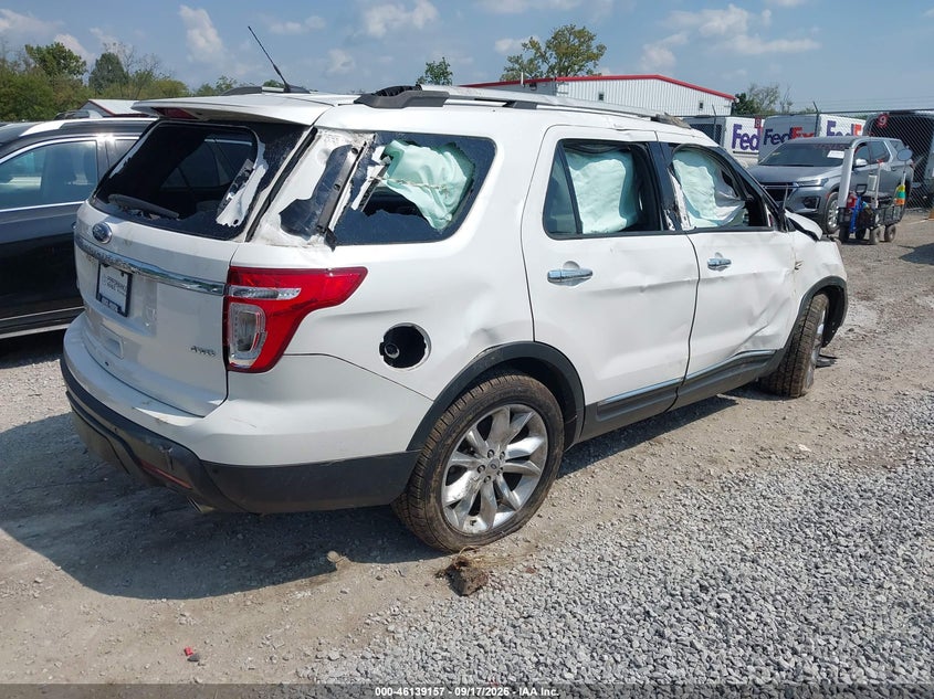 Vin: 1fmhk8f88bga72191, lot: 46638891, ford explorer limited 20114