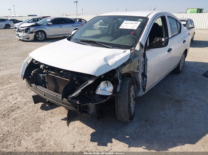 2017 NISSAN VERSA auction photo 2