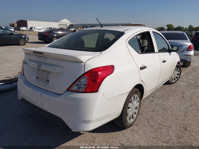 2017 NISSAN VERSA auction photo 4