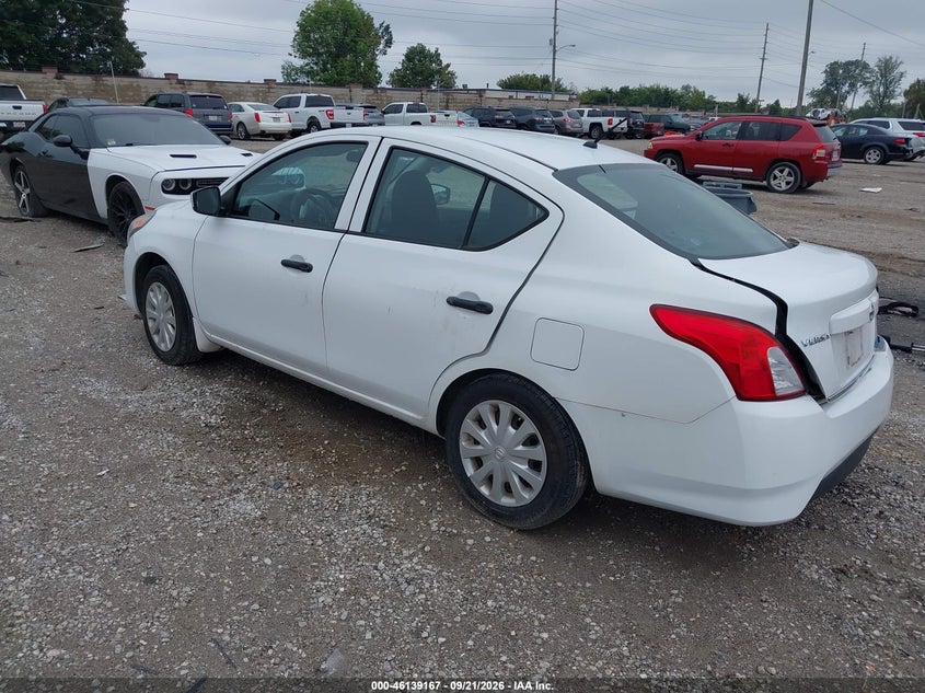 Vin: 3n1cn7ap6gl867437, lot: 46638901, nissan versa 1.6 s+ 20163